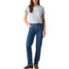 Levi's 724 High Rise Straight, Jeans Donna, Mosey Mid Stone, 32W / 32L