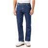 Wrangler - Jeans Uomo - vestibilità Regular - Durables - Nero | Vestibilità bootcut, vita bassa, slim attraverso la seduta e la coscia, iconica cucitura W, stile cinque tasche