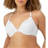 Maidenform - Reggiseno da Donna, Colore Bianco (Blanc), Taglia 90D EU (Taglia Produttore: 40D)