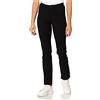 Lee Marion Straight Jeans Donna, Nero (Black Rinse), 33W/31L