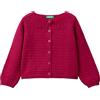 United Colors of Benetton Maglia Coreana M/L 1076g500j Maglione Cardigan Bambine e Ragazze