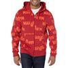 Amazon Essentials Disney | Marvel | Star Wars Felpe con Cappuccio in Pile con Cerniera Intera (Disponibile nelle Taglie Big & Tall) Uomo, Marvel Multi Peace, L