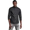 G-STAR Uomo Dressed Super Slim Shirt, Nero (dk black D17026-C271-6484), S