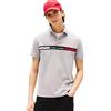 Tommy Hilfiger Hilfiger Chest Insert Reg Polo Mw0Mw38130, Polo a Maniche Corte, Uomo, Grigio (Light Grey Heather), XS