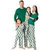 Amazon Essentials Completi Coordinati di Pigiami Natalizi per La Famiglia Donna, Alberi Invernali, XL