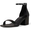Amazon Essentials Sandali con Tacco e Due Cinturini Donna
