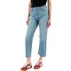 Levi's Ribcage Straight Ankle Jeans, Cool Winner, 25W / 29L Donna