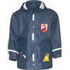 Playshoes Giacca da pioggia, Abbigliamento antipioggia antivento e impermeabile Unisex - Bambini e ragazzi, Vigili del fuoco, 80