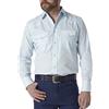 Wrangler Men's Sport Western Basic Two Pocket Long Sleeve Snap Shirt Shirt (Pack of 1)