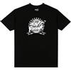 Daft Punk Sony Daft Punk Maglietta Unisex con Logo DP Retail Crest Nero Rifornimento, Nero, M