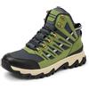 Amazon Essentials Scarponi da Trekking Impermeabili Uomo, Grigio Scuro Verde Oliva, 40 EU