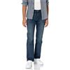 Amazon Essentials Jeans dritti con taglio bootcut - colori fuori produzione Uomo, Delavé Scuro, 30W / 29L