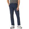 Amazon Essentials Pantaloni Chino Casual Elasticizzati da Indossare Tutto il Giorno, Vestibilità Aderente Uomo , Blu Marino Scuro, 29W / 32L