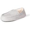 Amazon Essentials Pantofole Mocassini Uomo, Microsuede, Grigio, 11