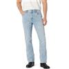 Amazon Essentials Jeans Bootcut Leggermente Elasticizzati, Vestibilità Aderente Uomo, Lavaggio Chiaro Colorato Con Ghiaccio, 40W / 34L