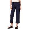 Amazon Essentials Donna Pantaloni kaki a gamba larga slim a vita alta alla caviglia