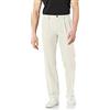 Amazon Essentials Pantaloni Chino Plissettati Anti-Piega, Vestibilità Classica (Disponibili in Taglie Forti) Uomo, Grigio Pietra, 38W / 34L