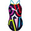 PUMA Swim Girls Placed Print Costume da Bagno 1P