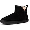 Amazon Essentials Pantofole a stivale Sherpa da uomo, nere, 40