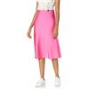 The Drop Maya, Gonna Sottoveste, Effetto Seta Skirt Donna (Pacco da 1)