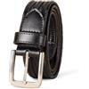 Amazon Essentials Cintura Tubolare Elasticizzata Uomo, Nero, 95