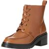Amazon Essentials Stivali con Zeppa Interna Donna, Nero Tan, 43 EU
