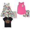 Amazon Essentials Disney | Marvel | Star Wars | Frozen | Princess Set di capi da combinare e abbinare Bambine e ragazze, Pacco da 5, Star Wars - Alleanza Ribelle, 2 anni