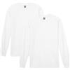 Gildan T-Shirt A Maniche Lunghe in Cotone Pesante, Stile G5400, Confezione da 2 T-Shirt Donna (Pacco da 2)