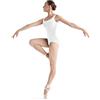 Bloch Dance Faire Microlux Tank Body da donna, bianco, petite