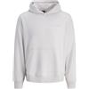 JACK & JONES Sweat Hood Jcointerlude Tonal Back Print-Felpa con Cappuccio, Lilac Marble, XXL Uomo