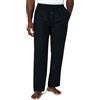 Amazon Essentials Pantaloni da pigiama da uomo in flanella (disponibili nelle taglie Big & Tall), nero, S