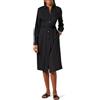 Amazon Essentials Abito Chemisier Midi a Maniche Lunghe in Georgette Donna