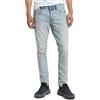 G-STAR 3301 Slim Jeans, Jeans Uomo, Blu (Sun Faded Ripped Isar Blue 51001-d503-g360), 36W / 34L