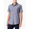 Amazon Essentials - Camicia da uomo a maniche corte in chambray, Regular Fit. ,Evelina ,US M (EU M)