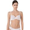 Lovable Reggiseno in Microfibra con Ferretto | Coppe Spacer Traspiranti e Modellanti per Comfort e Freschezza | Invisibilità | Invisible Breeze Donna, Bianco, 34 / 3A