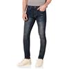 Amazon Essentials Jeans Elasticizzati Skinny - colori fuori produzione Uomo, Delavé Scuro, 40W / 29L