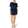 Amazon Essentials Set Pigiama con Canotta e Pantaloncini in Raso, Vestibilità Comoda Donna