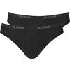 sloggi men Basic Mini 2p, Slip Uomo, Nero (Black), 4