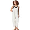 Amazon Essentials Tuta da donna oversize senza maniche, color avena, XL
