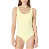 Amazon Essentials Costume Intero Coprente Donna, Giallo Chiaro, 46