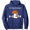 Fungo Funghi Porcino Co. Funghi Porcini Divertente Micologo Felpa con Cappuccio, Unisex per Adulti, Navy, XXL