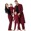 Amazon Essentials Completi Coordinati di Pigiami Natalizi per La Famiglia Donna, A Quadri Grandi Classici, XS