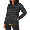 Amazon Essentials Piumino Leggero a Maniche Lunghe Resistente all'Acqua Ripiegabile (Disponibile in Taglie Forti) Donna, Nero, 5XL Plus