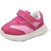 Amazon Essentials Sneakers Sportive con Chiusura a Strappo Unisex - Bambini e ragazzi, Rosa, 29 EU