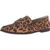 Amazon Essentials Mocassini con Punta Morbida Donna, Marrone Leopardato, 38.5 EU