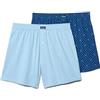 Abanderado Boxer con Conchiglia Frontale in Maglia Essential Stampato Uomo x2
