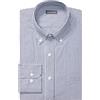 Van Heusen Men's Pinpoint Regular Fit Stripe Button Down Collar Dress Shirt