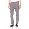 Amazon Essentials Pantaloni Chino Casual Elasticizzati, Vestibilità Skinny Uomo, Carbone, 35W / 32L