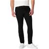 Amazon Essentials Jeans Skinny Mediamente Elasticizzati Uomo, Nero, 31W / 34L