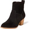 Amazon Essentials Stivaletti Western Con Tacco a Strati Donna, Nero, 35.5 EU